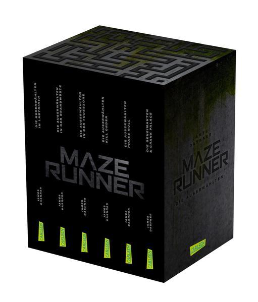Maze-Runner-Schuber (6 Bände im Taschenbuch-Schuber inklusive Bonusband (Mängelexemplar)