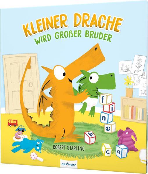 Kleiner Drache Finn: Kleiner Drache wird großer Bruder - Bilderbuch (Mängelexemplar)