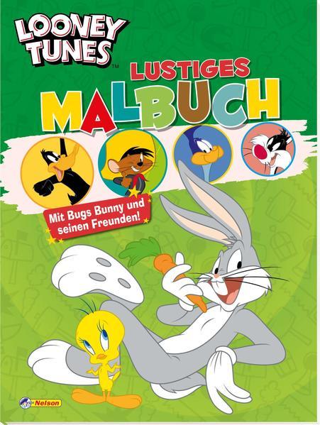 Looney Tunes: Lustiges Malbuch - 80 tolle Malbilder von Bugs Bunny (Mängelexemplar)