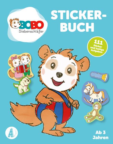 Bobo Siebenschläfer Stickerbuch - Ab 3 Jahren (Mängelexemplar)