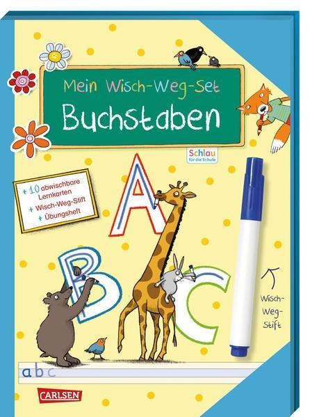 Schlau für die Schule: Mein Wisch-Weg-Set: Buchstaben (Mängelexemplar)