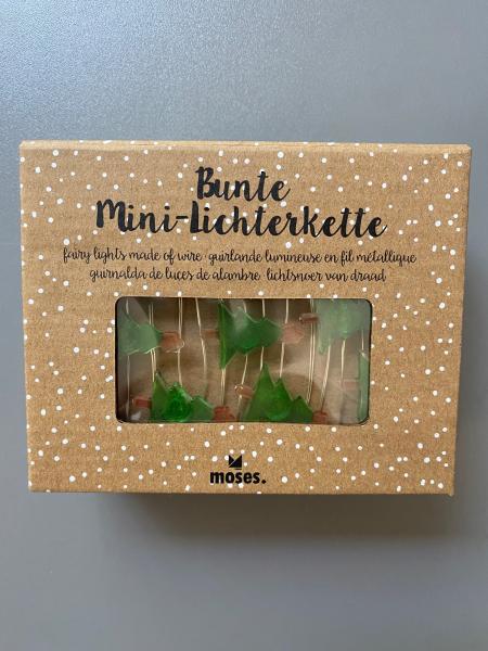 Bunte Mini-Lichterkette - Tannenbaum