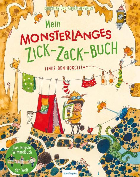 Mein monsterlanges Zick-Zack-Buch: Finde den Hoggel!