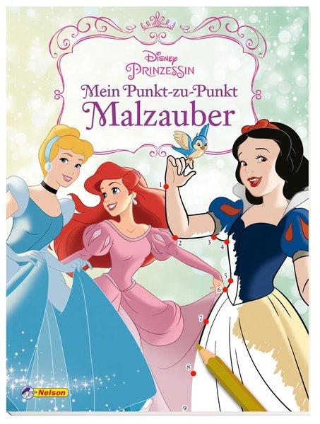 Disney Prinzessin: Mein Punkt-zu-Punkt Malzauber