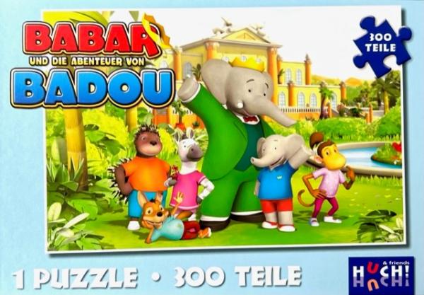 Babar und die Abenteuer von Badou - Kinderpuzzle mit 300 Teilen
