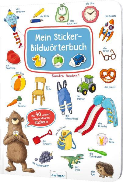 Mein Sticker-Bildwörterbuch - Mit über 40 wiederverwendbaren Stickern (Mängelexemplar)