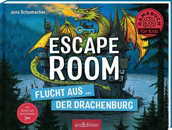 Escape Room – Flucht aus der Drachenburg - Mit Seiten zum Aufschneiden (Mängelexemplar)