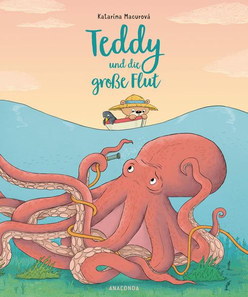 Teddy und die große Flut - Bilderbuch zum Vorlesen für Kinder ab 3 Jahre