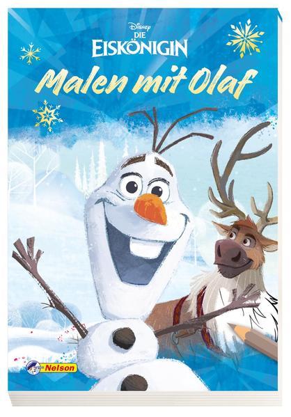Sale: Disney Eiskönigin: Malen mit Olaf - Malblock für Olaf-Fans ab 3 Jahren (Mängelexemplar)