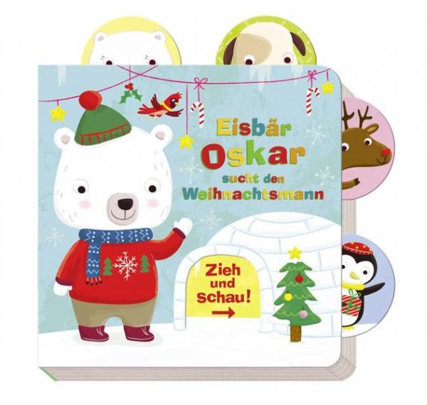 Zieh und schau: Eisbär Oskar sucht den Weihnachtsmann