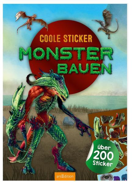 Coole Sticker – Monster bauen - über 200 Sticker