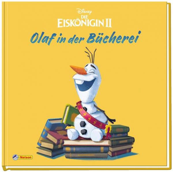 Disney Die Eiskönigin 2 - Olaf in der Bücherei - Bilderbuch mit Glitzer