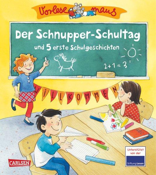 VORLESEMAUS 14: Der Schnupper-Schultag - und 5 erste Schulgeschichten (Mängelexemplar)