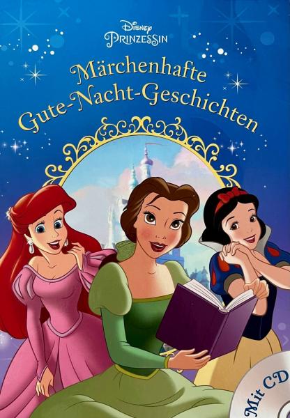 Vorlesebuch Disney Prinzessin: Märchenhafte Gute-Nacht-Geschichten mit CD (Mängelexemplar)