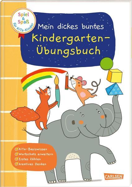 Aktion: Spiel+Spaß für KiTa-Kinder: Mein dickes buntes Kindergarten-Übungsbuch