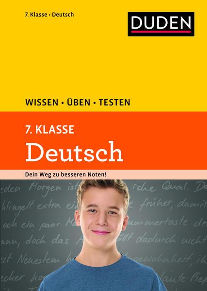 Wissen – Üben – Testen: Deutsch 7. Klasse (Mängelexemplar)
