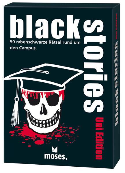 black stories - Uni Edition - 50 rabenschwarze Rätsel rund um den Campus