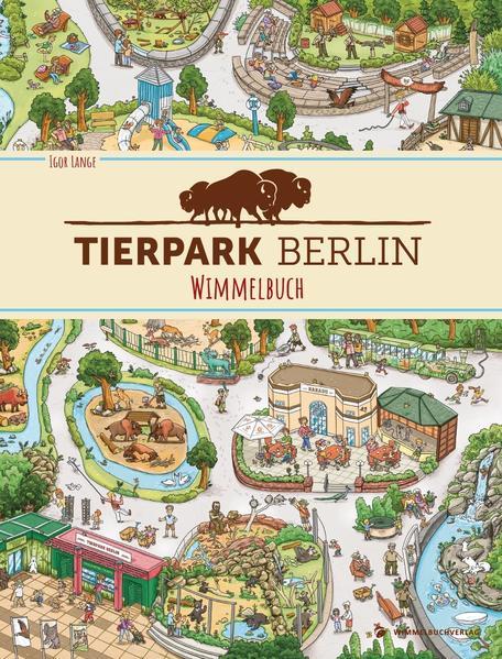 Tierpark Berlin Wimmelbuch (Mängelexemplar)
