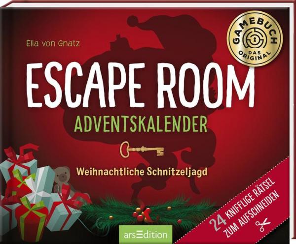 Escape Room Adventskalender. Weihnachtliche Schnitzeljagd - 24 knifflige Rätsel (Mängelexemplar)