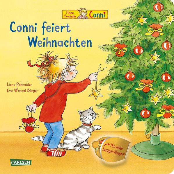 Conni-Bilderbücher: Conni feiert Weihnachten (Pappenbuch mit Klappen) (Mängelexemplar)