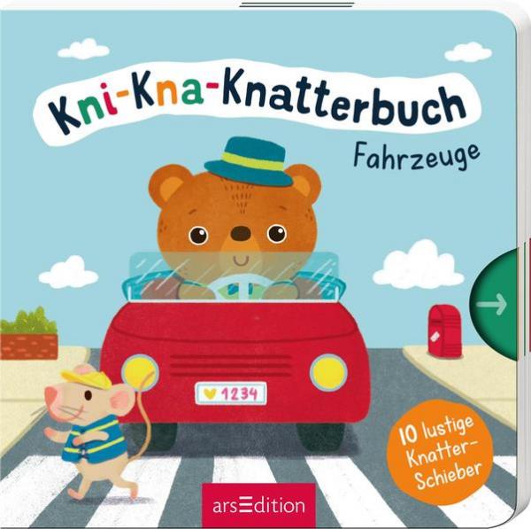 Kni-Kna-Knatterbuch – Fahrzeuge - Mit 10 lustigen Knatter-Schiebern (Mängelexemplar)